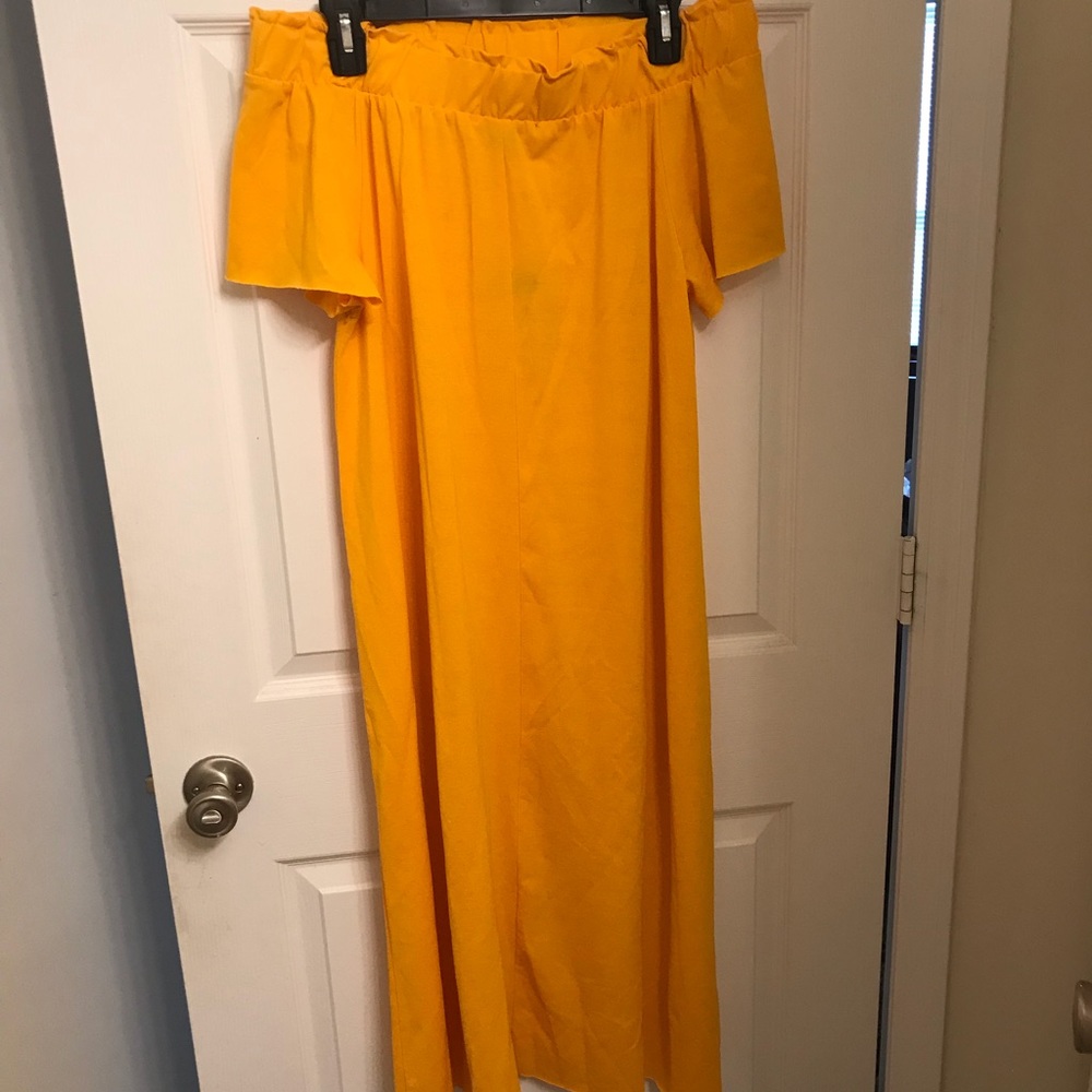 Bright Yellow Dress